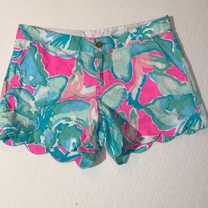 Lilly Pulitzer multi colored buttercup shorts